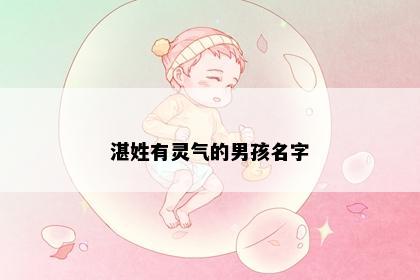 湛姓有灵气的男孩名字